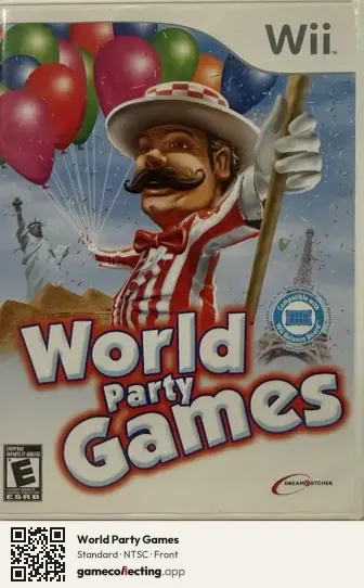 World Party Games Nintendo Wii, NTSC box front