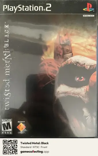 Twisted Metal: Black PlayStation 2, NTSC box front