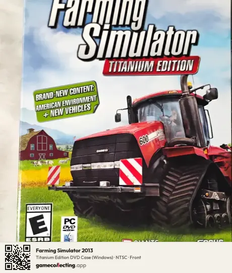 Farming Simulator 2013 Computer, NTSC box front