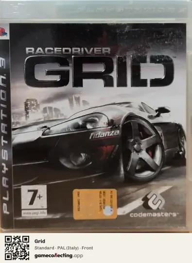 Grid PlayStation 3, Italy box front