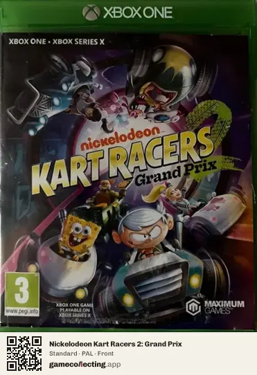 Nickelodeon Kart Racers 2: Grand Prix Xbox One, PAL box front
