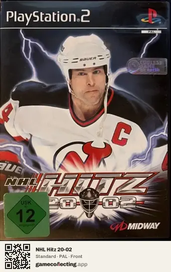 NHL Hitz 20-02 PlayStation 2, PAL box front
