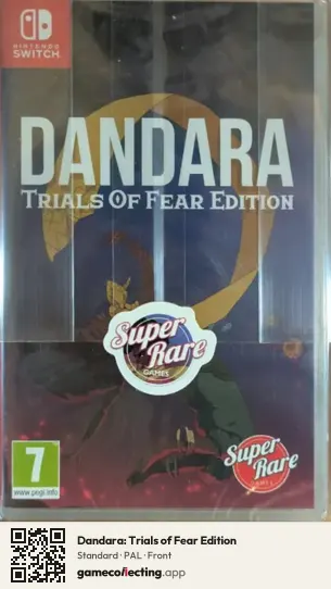Dandara: Trials of Fear Edition Nintendo Switch, PAL box front