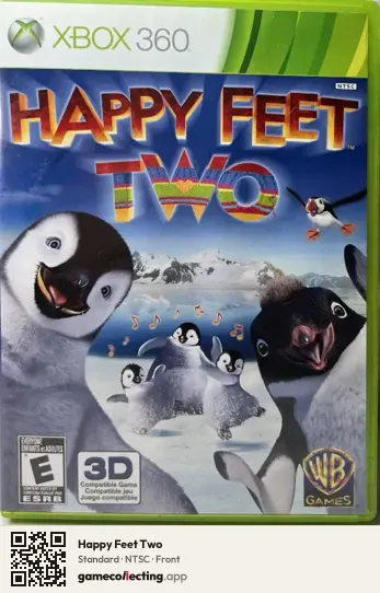 Happy Feet Two Xbox 360, NTSC box front