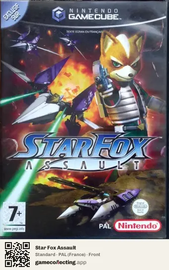 Star Fox Assault Nintendo GameCube, France box front