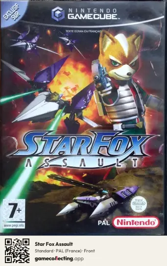 Star Fox Assault Nintendo GameCube, France box front