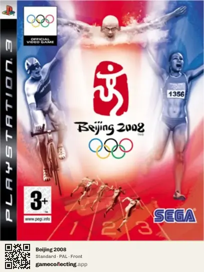 Beijing 2008 PlayStation 3, PAL box front