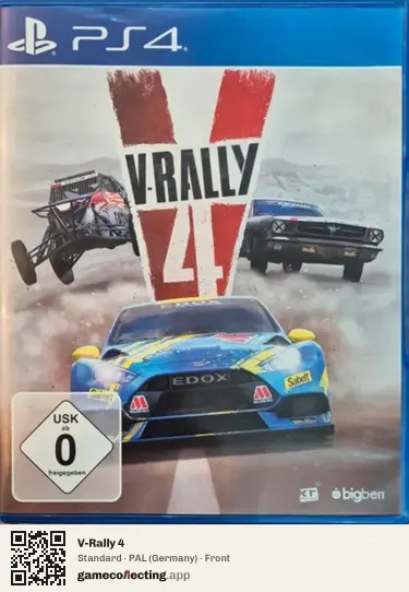 V-Rally 4 PlayStation 4, Germany box front