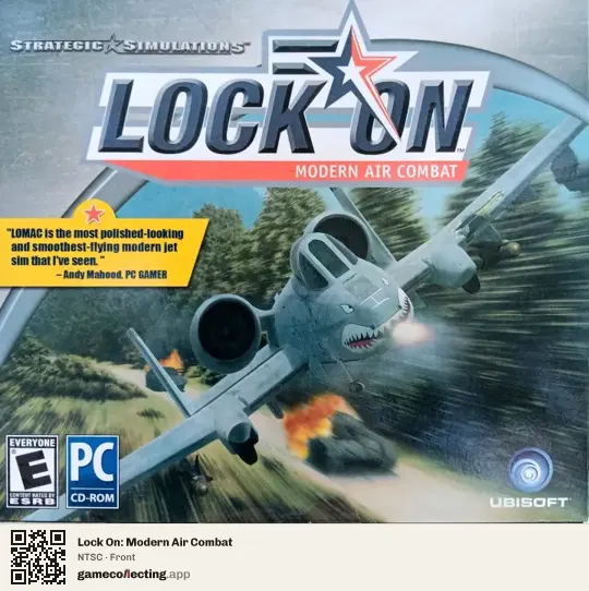 Lock On: Modern Air Combat Computer, NTSC box front
