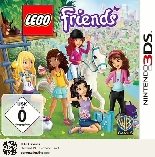 LEGO Friends Nintendo 3DS, Germany box front