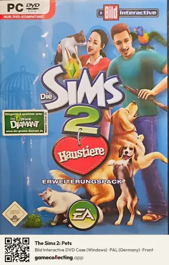 The Sims 2: Pets Computer, Germany box front