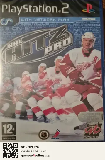NHL Hitz Pro PlayStation 2, PAL box front