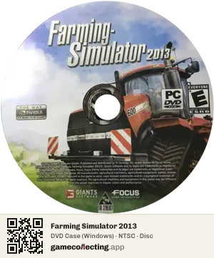 Farming Simulator 2013 Computer, NTSC disc