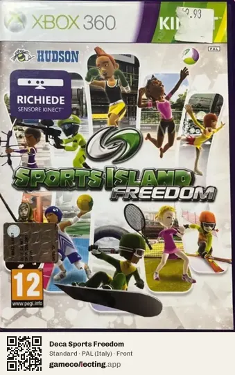 Deca Sports Freedom Xbox 360, Italy box front
