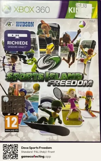 Deca Sports Freedom Xbox 360, Italy box front