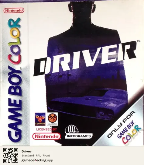 Driver Game Boy Color, PAL box front