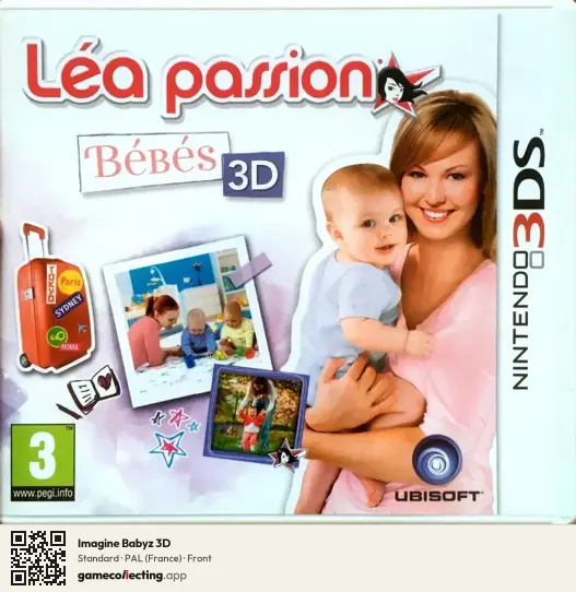 Imagine Babyz 3D Nintendo 3DS, France box front