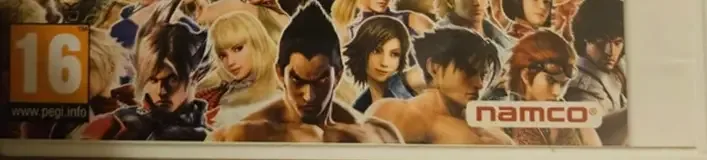 Tekken 3D: Prime Edition, the USK square on its front