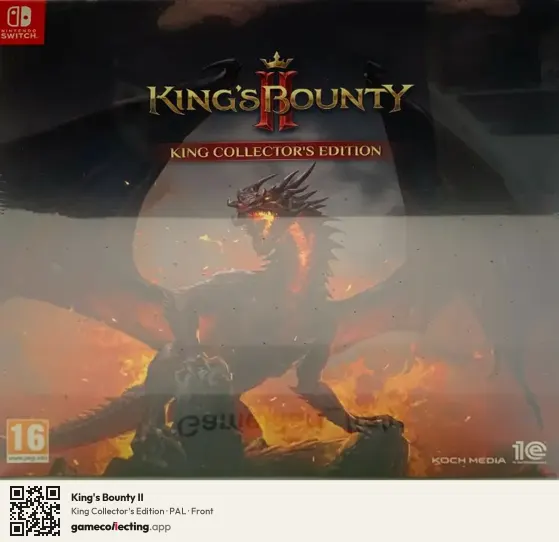 King's Bounty II Nintendo Switch, PAL box front