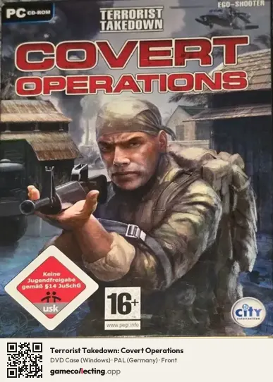 Terrorist Takedown: Covert Operations Computer, Germany box front