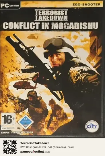 Terrorist Takedown Computer, Germany box front