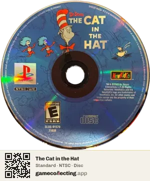 The Cat in the Hat PlayStation, NTSC disc