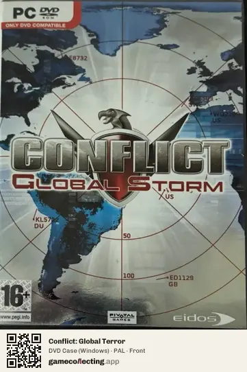 Conflict: Global Terror Computer, PAL box front