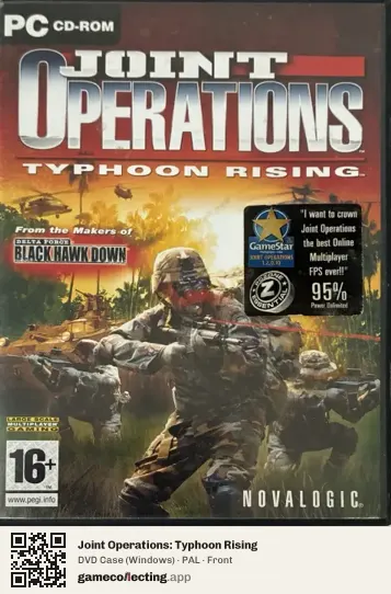 Joint Operations: Typhoon Rising Computer, PAL box front