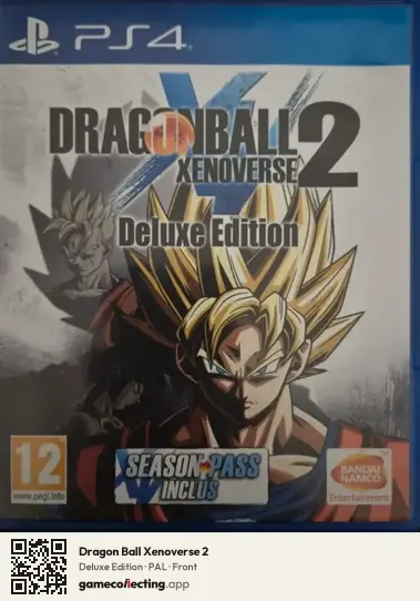 Dragon Ball Xenoverse 2 PlayStation 4, PAL box front