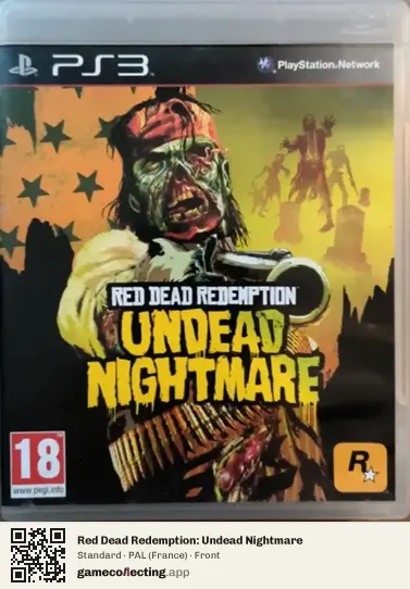 Red Dead Redemption: Undead Nightmare PlayStation 3, France box front