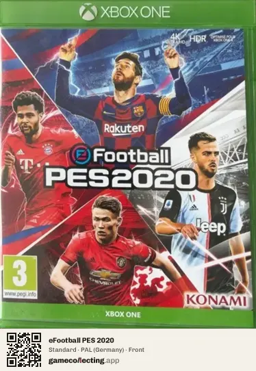 eFootball PES 2020 Xbox One, Germany box front