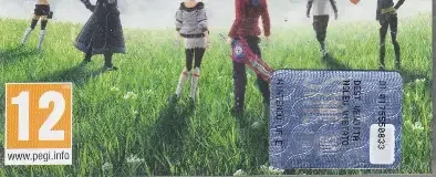 Xenoblade Chronicles 3, the PEGI square on its front