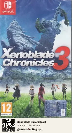 Xenoblade Chronicles 3 Nintendo Switch, PAL box front