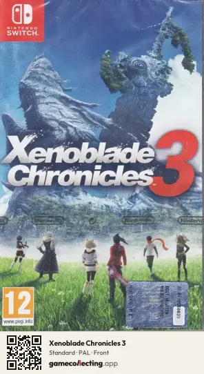 Xenoblade Chronicles 3 Nintendo Switch, PAL box front