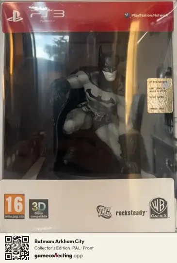 Batman: Arkham City PlayStation 3, PAL box front
