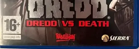 Judge Dredd: Dredd vs. Death, the PEGI square on its front