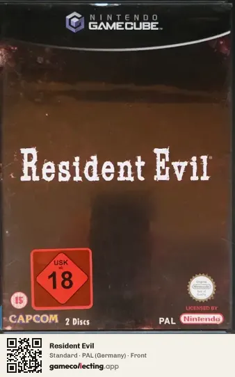 Resident Evil Nintendo GameCube, Germany box front
