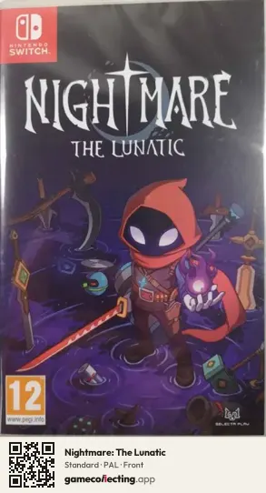 Nightmare: The Lunatic Nintendo Switch, PAL box front
