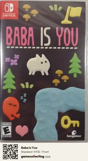 Baba Is You Nintendo Switch, NTSC box front