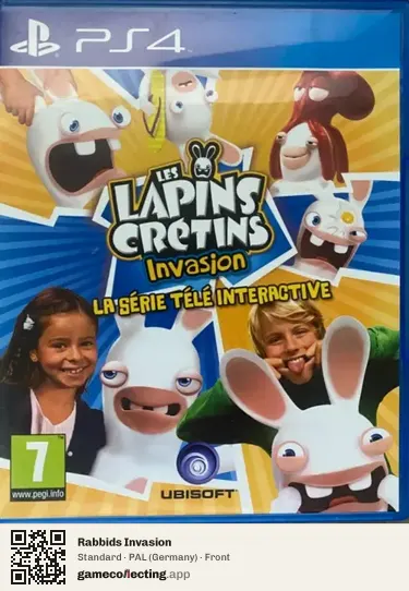 Rabbids Invasion PlayStation 4, Germany box front