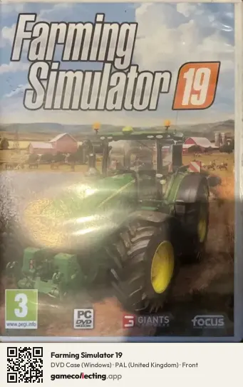 Farming Simulator 19 Computer, United Kingdom box front
