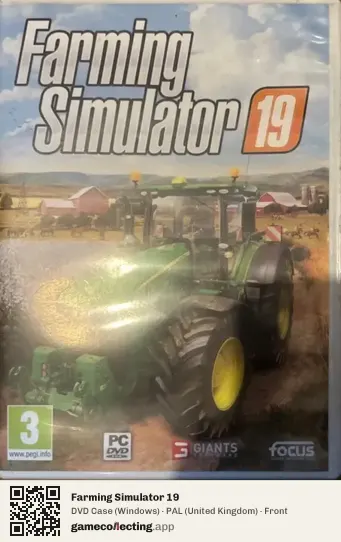 Farming Simulator 19 Computer, United Kingdom box front
