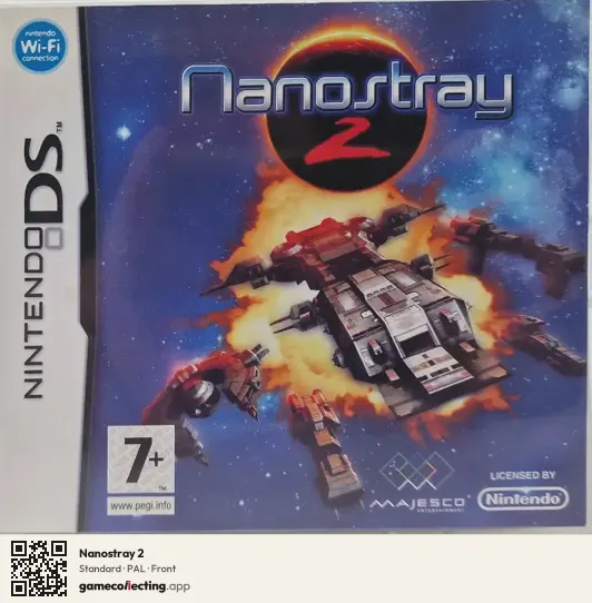 Nanostray 2 Nintendo DS, PAL box front
