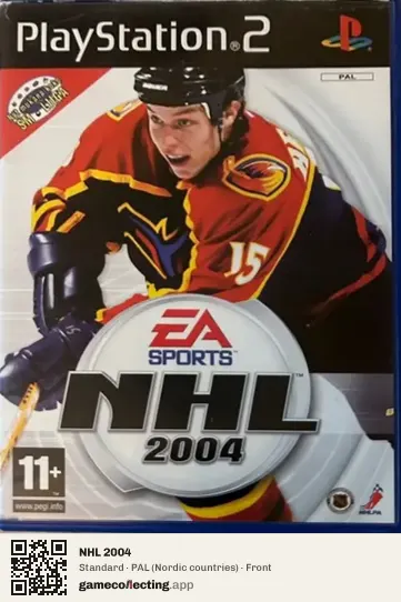 NHL 2004 PlayStation 2, Nordic countries box front