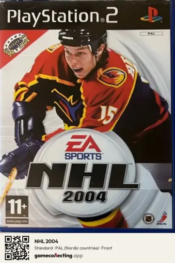 NHL 2004 PlayStation 2, Nordic countries box front