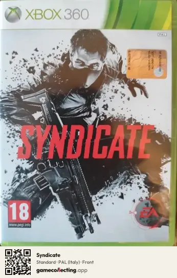 Syndicate Xbox 360, Italy box front