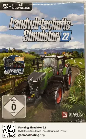 Farming Simulator 22 Computer, Germany box front