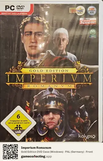 Imperium Romanum Computer, Germany box front