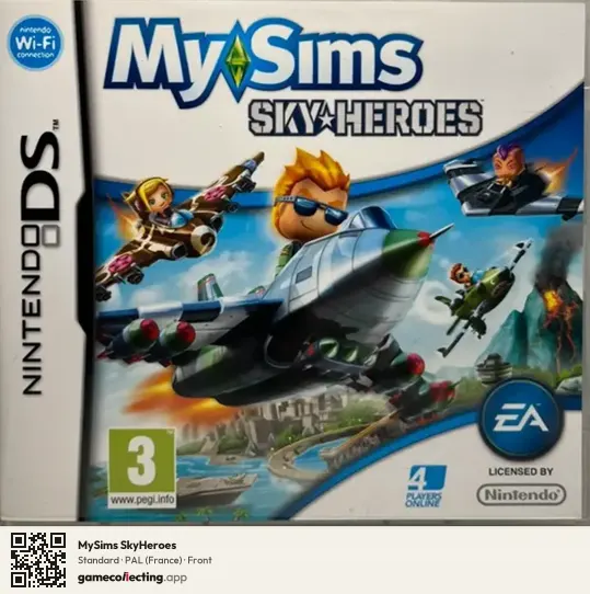 MySims SkyHeroes Nintendo DS, France box front