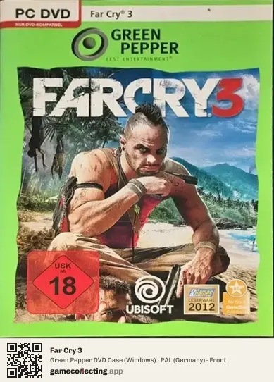 Far Cry 3 Computer, Germany box front